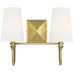 Savoy House Lighting 8-2542-2-322 Cameron Bathroom Vanity Warm Brass. Fixed Price $153.60.