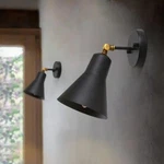 Lnc Modern Black Brass 1-LIGHT Swivel Wall Sconce Industrial. Fixed Price $32.95.