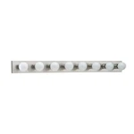 Nib Nice Sea-gull Lighting Bath 8-LITE Brushed Nickel Finish Vanity Wall. Fixed Price $59.95.