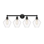 Innovations Cindyrella 4LT 35" Bath Vanity Light, Black/clear 616-4W-BK-G652-8. Fixed Price $794.20.