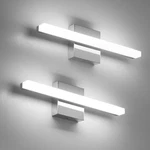 Combuh 16" 9W Led Bathroom Vanity Light Bar IP44 Over Mirror Wall Sconce (2-PACK. Fixed Price $95.56.