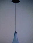 Nib Quorum International 866-65 1-LIGHT Mini Pendant W/glass Bell Shade. Fixed Price $28.00.