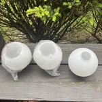 3 Pack Glass Globes For Light Fixtures Replacement, 5.9" Clear Frosted. Fixed Price $32.29.