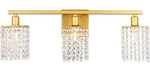 Living District LD7010BR Phineas 3 Light 24 Inch Brass Wall Sconce. Fixed Price $79.99.
