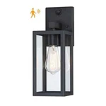 Hukoro Martin 14.1 In. Matte Black Motion Sensor Outdoor Wall Lantern Sconce. Fixed Price $26.17.