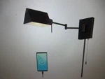 Jonathan Y Arlo 22 In. 1-LIGHT Oil Rubbed Bronze Industrial Swing Arm Sconce. Fixed Price $47.45.