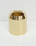 Candle Follower Brass Paschal Advent Church (2 1/2"). Fixed Price $55.00.