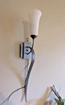 Hubbardton Forge Sweeping Taper Light Wall Sconce Iron Made Usa. Fixed Price $250.00.