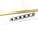 Project Source 36"- 6-LIGHT Vanity Bar Brushed Nickel Finish Traditional New.. Fixed Price $49.99.