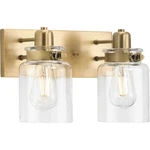 Progress Lighting P300046 Calhoun 2 13"W Bathroom Vanity - Brass. Fixed Price $109.99.