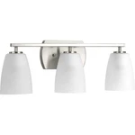 Progress Lighting Leap Collection 3-LIGHT Etched Glass Modern Bath Vanity. Fixed Price $165.74.