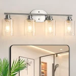 Unicozin Bathroom Fixtures, 4 Vanity Lights Light, Matt Nickel. Fixed Price $75.68.