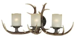 Vaxcel Lighting W0046 Black And Walnut Yoho 3-LIGHT Wall Sconce. Fixed Price $499.99.