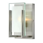 Hinkley Lighting Latitude 1 Bath Sconce, Brushed Nickel - 5650BN. Fixed Price $101.15.