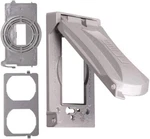 Hubbell MX1050S Weatherproof Flip Cover Single Gang Outdoor Ul Gray. Fixed Price $9.55.