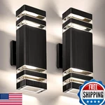 Mzliti Up And Down Outdoor Wall Light, IP65 Waterproof Led Sconce With 80%. Fixed Price $118.09.