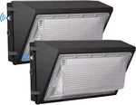 2 Pack 100W Led Wall Dusk Dawn Photocell Outdoor Security Lighting. Fixed Price $132.86.