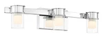 George Kovacs P5413-077-L Herald Square Chrome Light Led Modern Bath Vanity. Fixed Price $70.00.