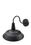Pair (2) Of Lnc Farmhouse Black Gooseneck Indoor Wall Sconce Led Compatible. Fixed Price $29.95.
