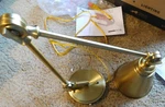 Savoy House Lighting Sconce Warm Brass W/plug 9-961CP-1-322 -open Box -sm Ding. Fixed Price $24.99.