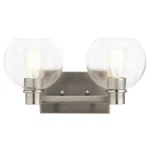 Kichler Harmony 2 Light Bath, Brushed Nickel - 45893NI. Fixed Price $144.97.