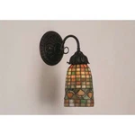 Meyda Lighting 12'W Tiffany Acorn Wall Sconce, 59RG Hag 59G - 74049. Fixed Price $342.25.
