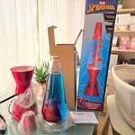 Marvel Spider-man Motion Lamp Volcano Kids 16IN Red Blue Lava Light Idea Nuova. Fixed Price $45.00.