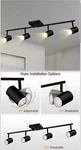 Track Lighting Kit, Kitchen Fixtures Ceiling, 4. Fixed Price $50.00.