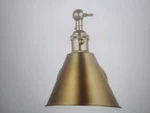 Generation Lighting Salem 1-LIGHT Satin Brass Wall Sconce With Metal. Fixed Price $94.00.