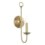 Livex Lighting Estate 1-LIGHT Contemporary Metal Wall Sconce Antique Brass. Fixed Price $79.99.