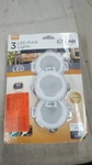 Prolink Ez Linkable Plug-in Led White Puck Light With High/low Switch 3-PAC. Fixed Price $11.00.