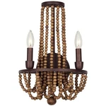 Kalco Lighting 505220RM Beechwood Wall Sconce Royal Mahogany. Fixed Price $311.00.