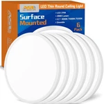 Allsmartlife 12 Inch Led Flush Mount Ceiling Light, 24W 3CCT 3000K/4000K/6500.... Fixed Price $96.49.