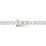Quoizel PCLU8533 Chrome Luster Single Light 33"W Integrated Led Bath Bar. Fixed Price $478.39.