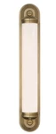 Ralph Lauren Belgrave RL2055NB-WG 24" Bath Vanity Light Natural Brass White. Fixed Price $599.99.