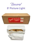 S&w 8 Inch Matte Gold Record Picture Art Light 1760 With Bulb - New. Fixed Price $54.99.