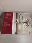 Home Decorators Collection Sconce Light Garridan Brushed Nickel Nib. Fixed Price $29.99.