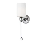 Maxim Lighting Lucent 1-LIGHT Wall Sconce Polished Nickel Steel Finish Cl.... Fixed Price $170.20.