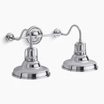 New Kohler Lighting 32286-SC02-CPL Hauksbee 24 11/16" Polished Chrome Two Scone. Fixed Price $199.99.