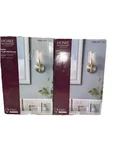 Read! 2 Pk Home Decorators Ayelen 1-LIGHT Brushed Nickel Indoor Wall Sconce. Fixed Price $9.99.