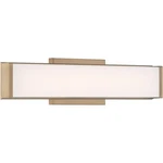 Access Lighting Citi 1 Lt 20W Vanity, Antique Brushed Brass 62570LEDD-ABB-ACR. Fixed Price $94.99.
