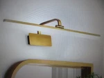 Huoku Nimbus 23.7 In. 1-LIGHT 14-WATT Brushed Brass Gold Led Vanity Bar. Fixed Price $64.75.