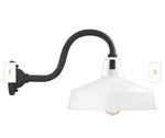 Progress Lighting Cedar Springs 1-LIGHT White Outdoor Wall Lantern Sconce. Fixed Price $89.98.