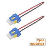 2X 9006 9012 HB4 Headlamp Fog Light Ceramic Connector Wire Harness Female Socket. Fixed Price $10.39.
