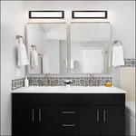 Hampton Bay Woodbury 24 In. 1-LIGHT Brushed Nickel Led Vanity With Extra. Fixed Price $67.97.