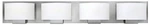 Hinkley Mila 32 1/4" Wide Brushed Nickel Bath Light. Fixed Price $429.00.