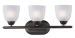 Maxim Lighting Axis 3-LIGHT Bath Vanity Bronze 11313FTOI. Fixed Price $29.95.