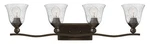 Hinkley Lighting 5894-CL Bolla 36"W Bathroom Vanity Bronze. Fixed Price $135.36.