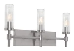 Afx HNTV2411MB Huntington 3 Light 24"W Vanity - Nickel. Fixed Price $95.00.
