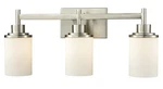 Thomas Lighting CN575312 Belmar 3-LIGHT For The Bath Brushed Nickel. Fixed Price $60.00.